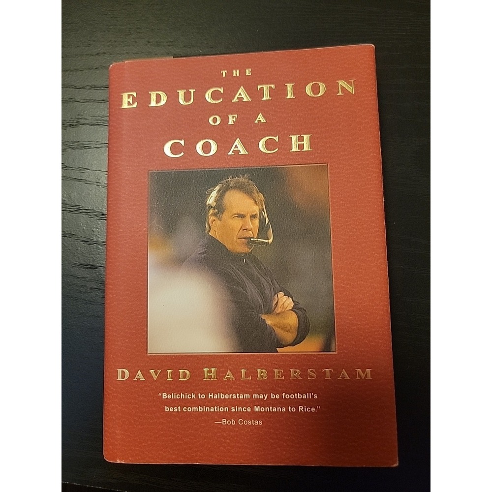 Education of a Coach by David Halberstam (2006, Hardcover) Football Coaching